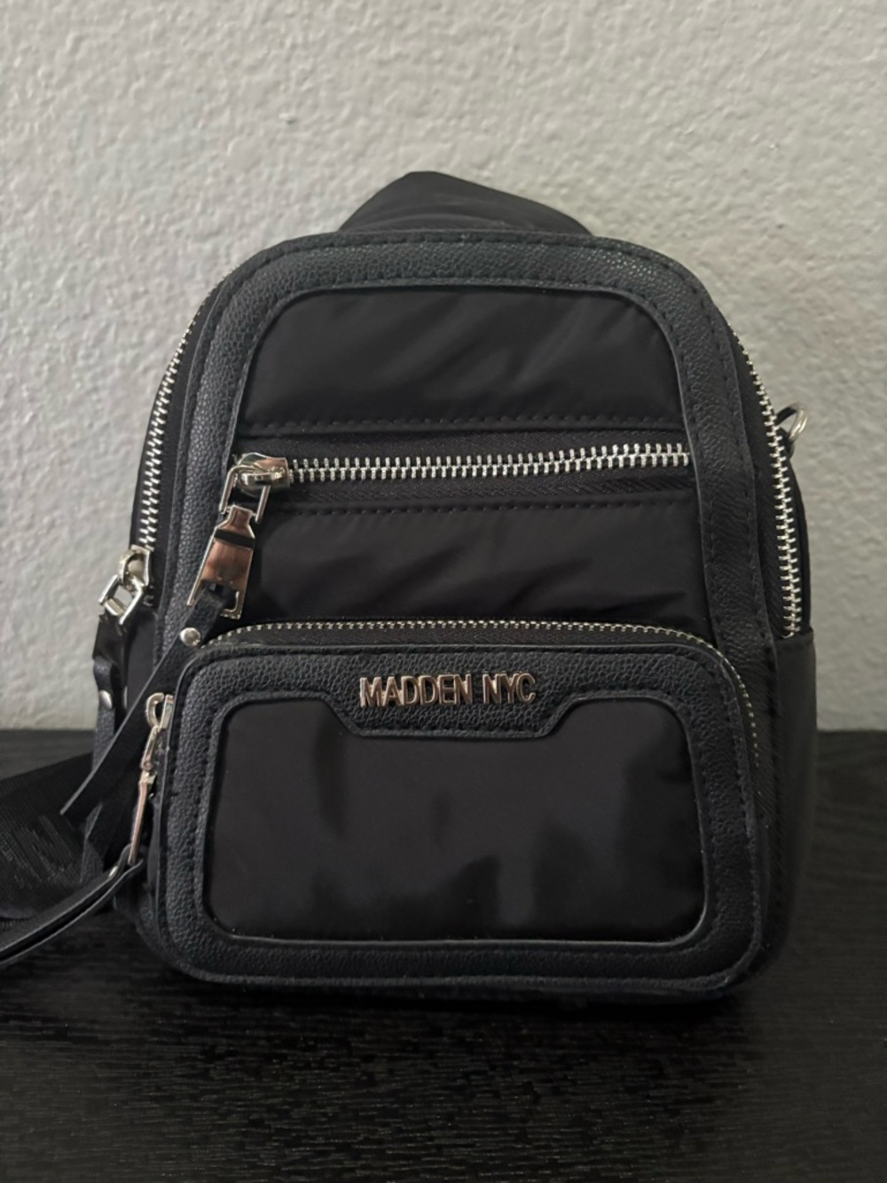 NWOT Madden NYC black crossbody bag